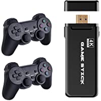 Los mejores  - TiKiNi Consola Inalámbrica Game Stick- USB Inalámbrico 2.4g Videojuego Incorporado 3500 Juegos Clásicos Mini Controlador…
